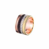 Boucheron Quatre Large Ring in Yellow Gold & Diamonds | Aix-en-Provence 🇫🇷