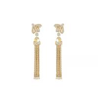 Bee de Chaumet Pompon Earrings in Yellow Gold & Diamonds | Aix-en-Provence 🇫🇷