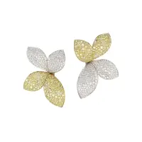 PASQUALE BRUNI GIARDINI SEGRETI YELLOW DIAMONDS EARRINGS | Dubai 🇦🇪