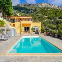 Saint Laurent Villa Pool with Sea & Mountain View’s for Sale | Èze 🇫🇷