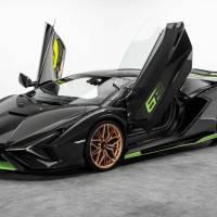 2021 Lamborghini Sián Glossy Exposed Carbon Green | Dubai 🇦🇪