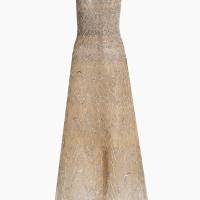 Oscar de la Renta Crystal Wave-Embroidered Gown | NY 🇺🇸