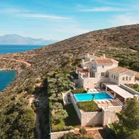Anavlia A Majestic Residence With Views Of The Cretan Sea | Elounta 🇬🇷